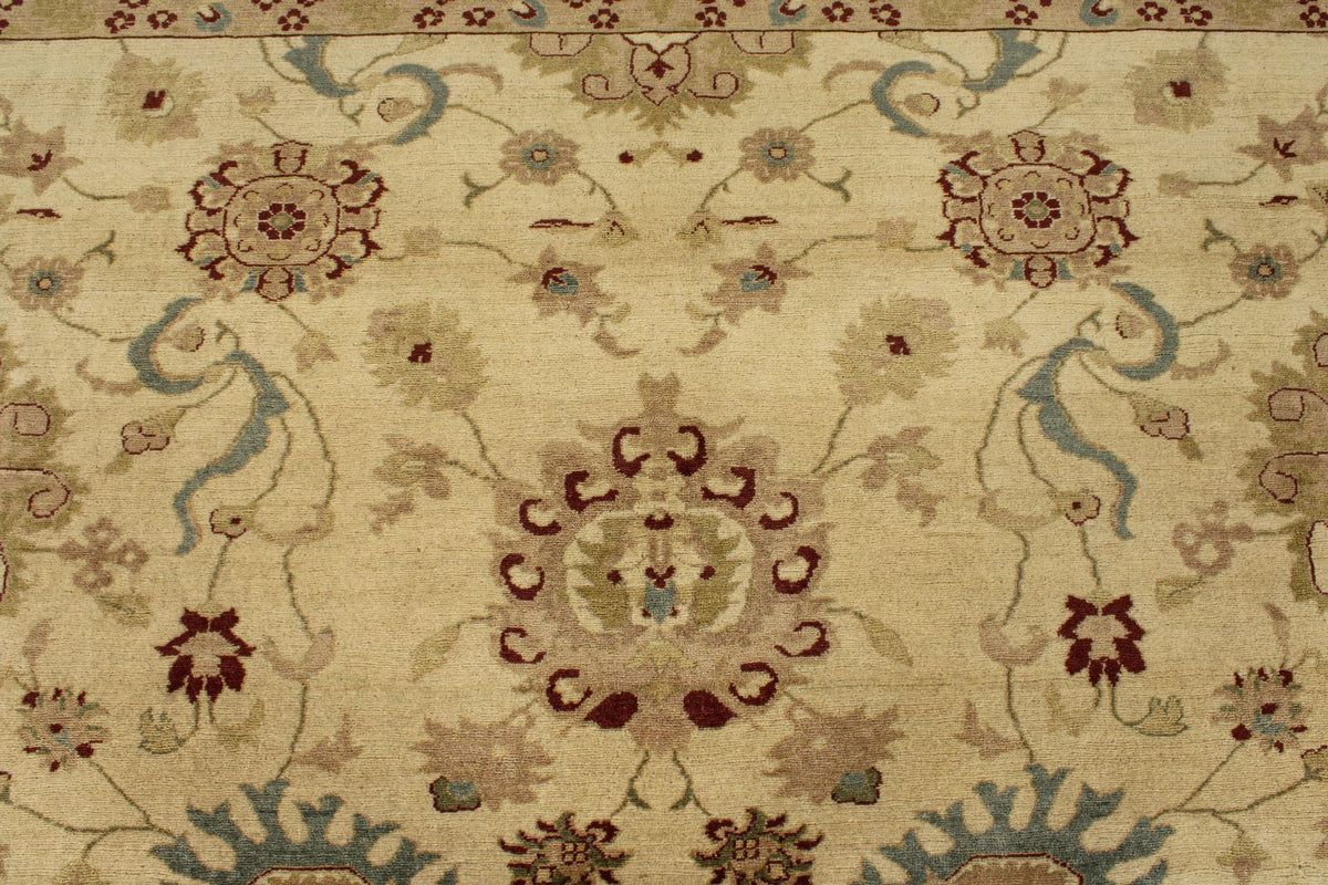 8x9 Ivory Turkish Traditional Rug