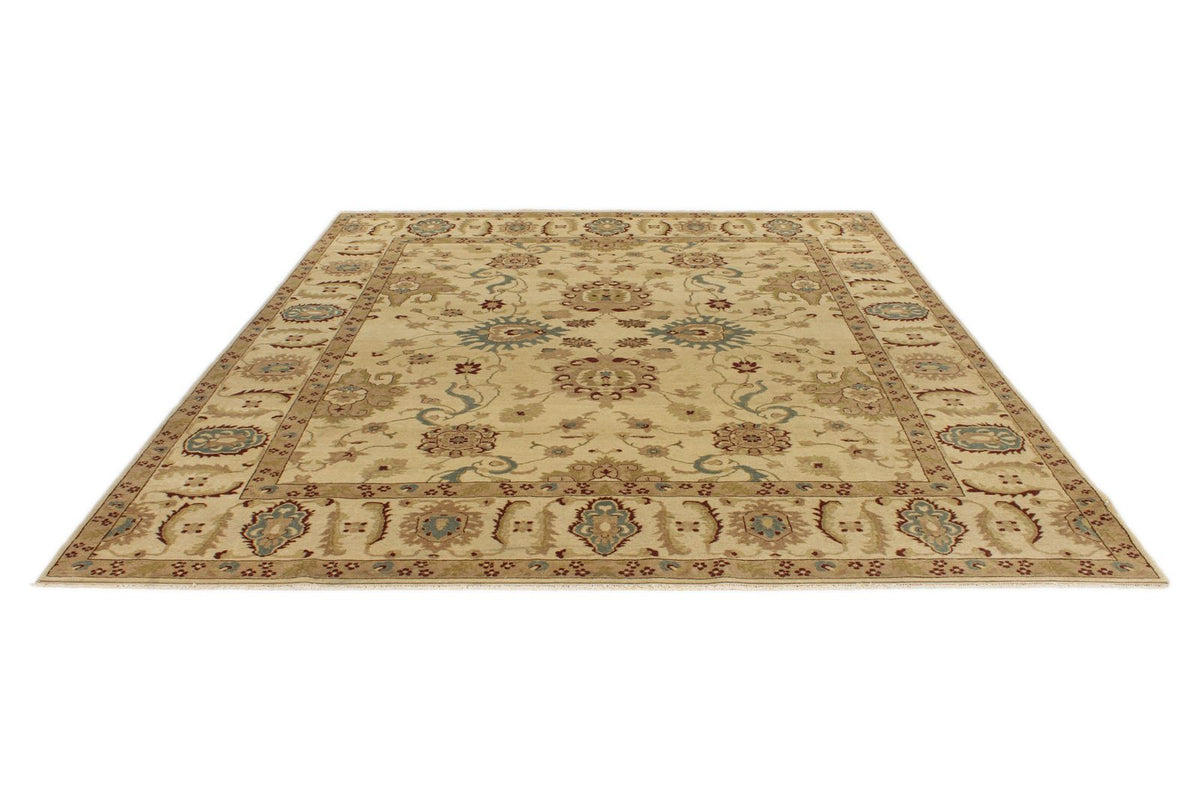8x9 Ivory Turkish Traditional Rug