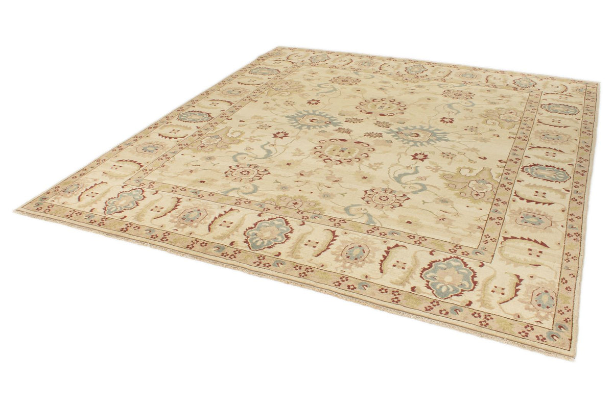 8x9 Ivory Turkish Traditional Rug