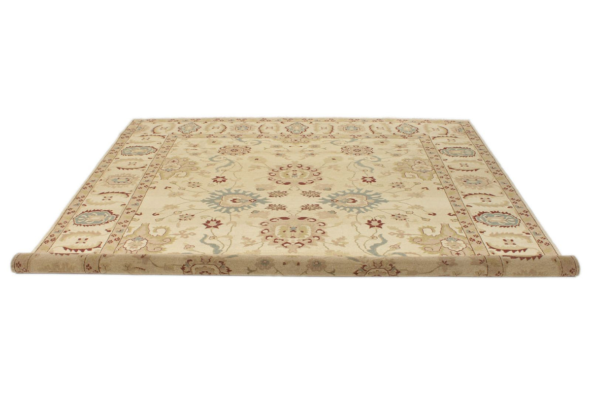 8x9 Ivory Turkish Traditional Rug