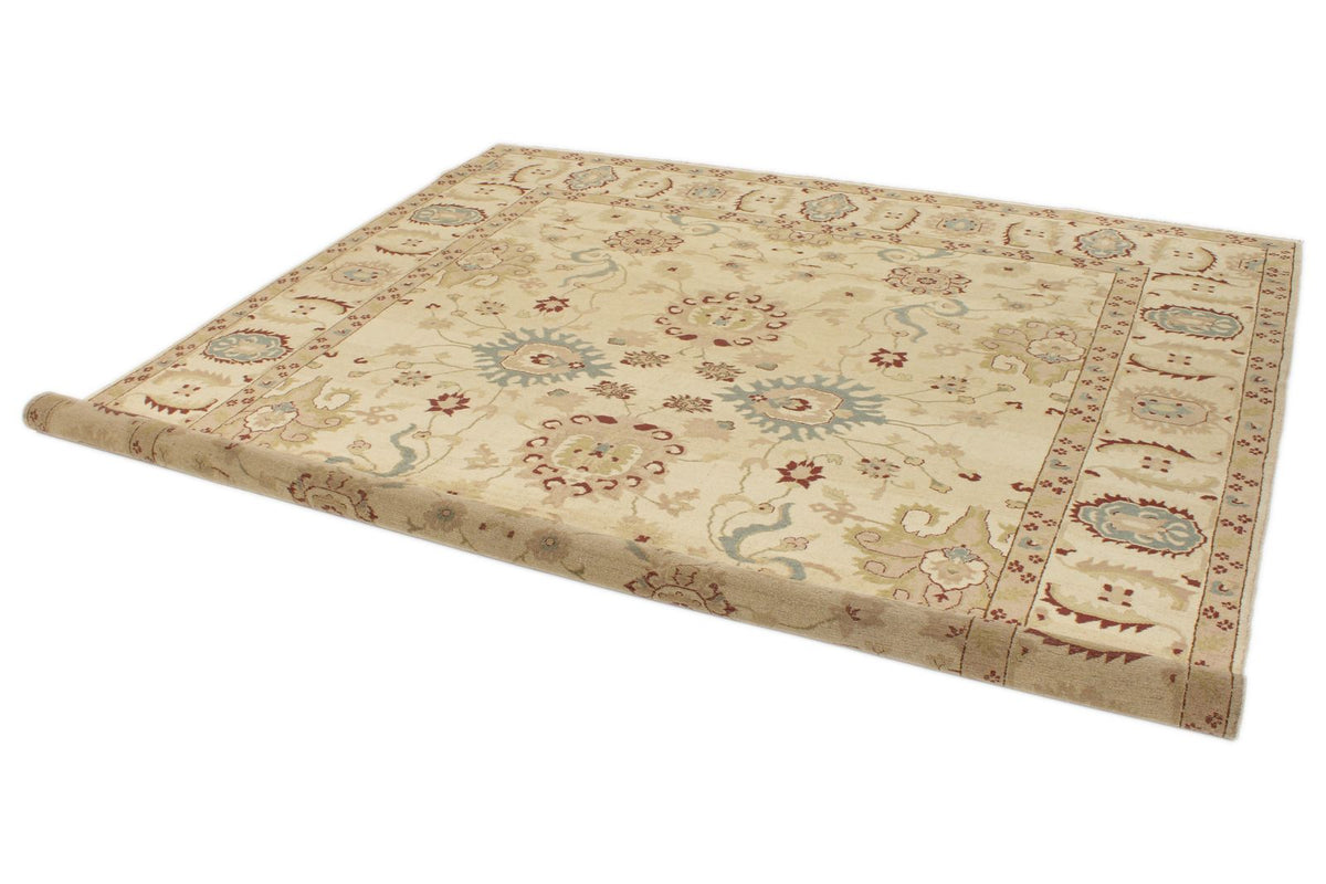 8x9 Ivory Turkish Traditional Rug