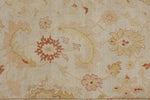 8x9 Ivory and Ivory Turkish Traditional Rug