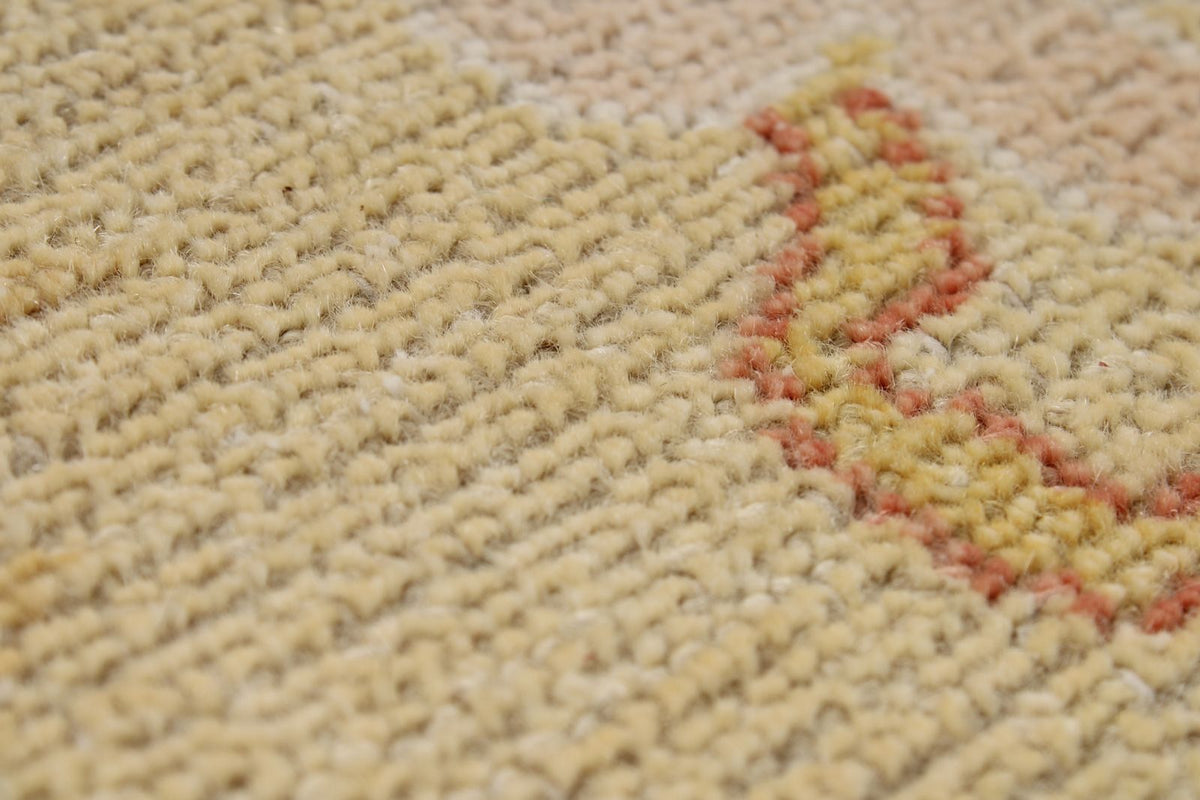 8x9 Ivory and Ivory Turkish Traditional Rug