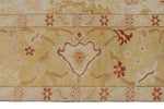 8x9 Ivory and Ivory Turkish Traditional Rug