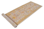 3x12 Beige and Yellow Turkish Traditional Runner