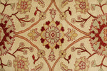 3x12 Ivory and Rust Turkish Traditional Runner