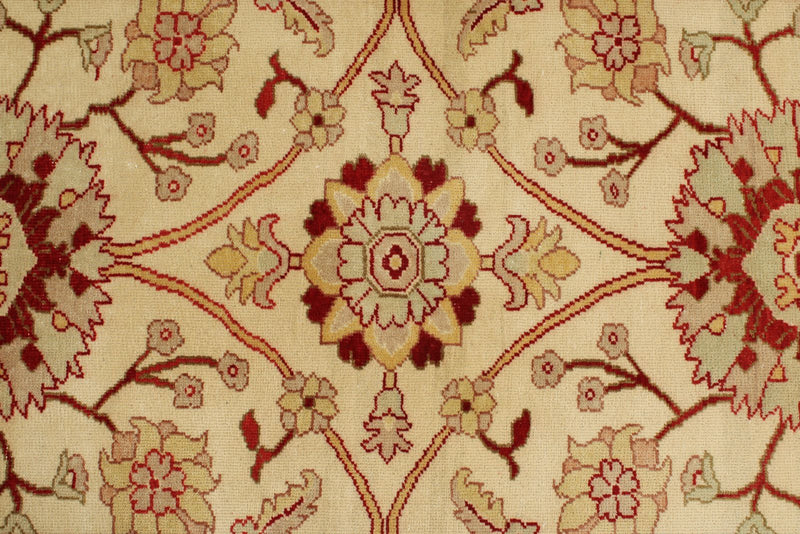 3x12 Ivory and Rust Turkish Traditional Runner
