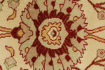 3x12 Ivory and Rust Turkish Traditional Runner
