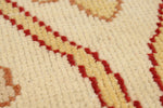 3x12 Ivory and Rust Turkish Traditional Runner