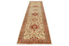 3x12 Ivory and Rust Turkish Traditional Runner