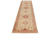 3x12 Ivory and Rust Turkish Traditional Runner
