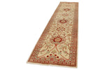 3x12 Ivory and Rust Turkish Traditional Runner
