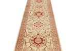 3x12 Ivory and Rust Turkish Traditional Runner