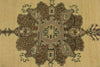 3x7 Brown and Ivory Turkish Tribal Runner