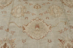 12x17 Blue and Beige Turkish Oushak Rug