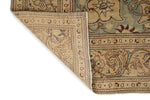 6x10 Ivory and Brown Turkish Traditional Rug
