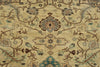 6x10 Ivory and Brown Turkish Traditional Rug