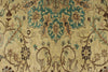 6x10 Ivory and Brown Turkish Traditional Rug