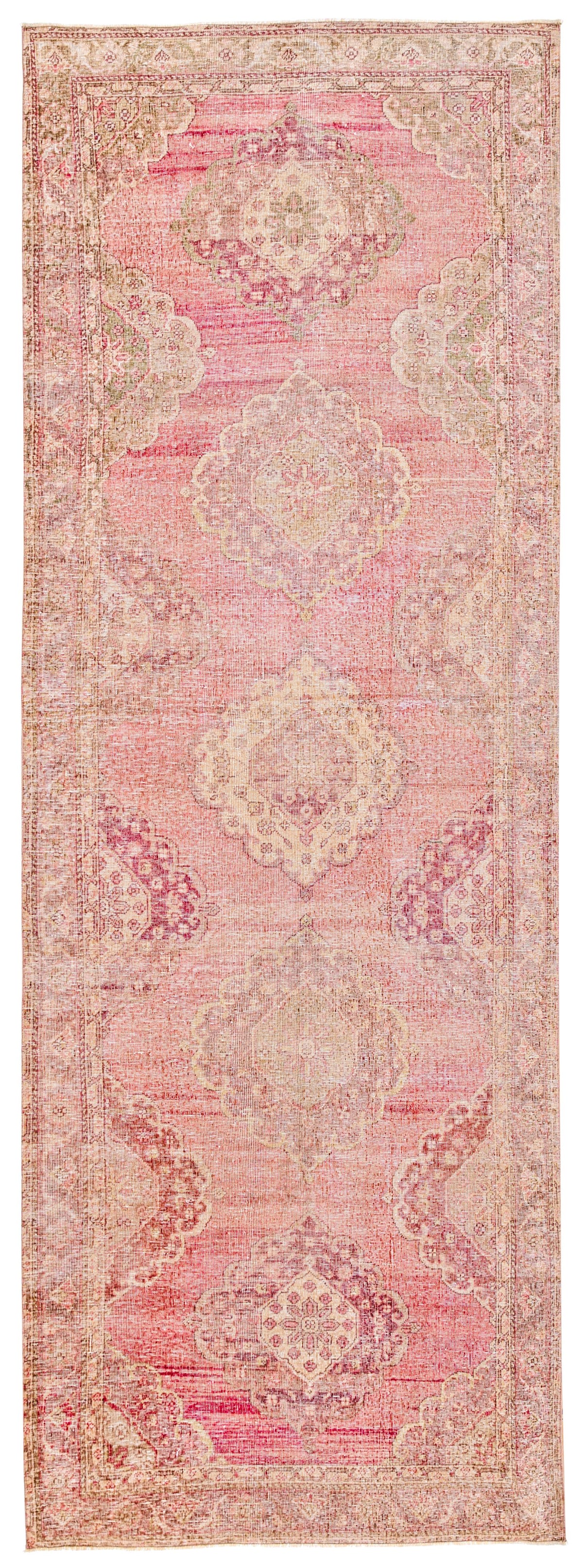 5x13 Red and Brown Turkish Tribal Runner