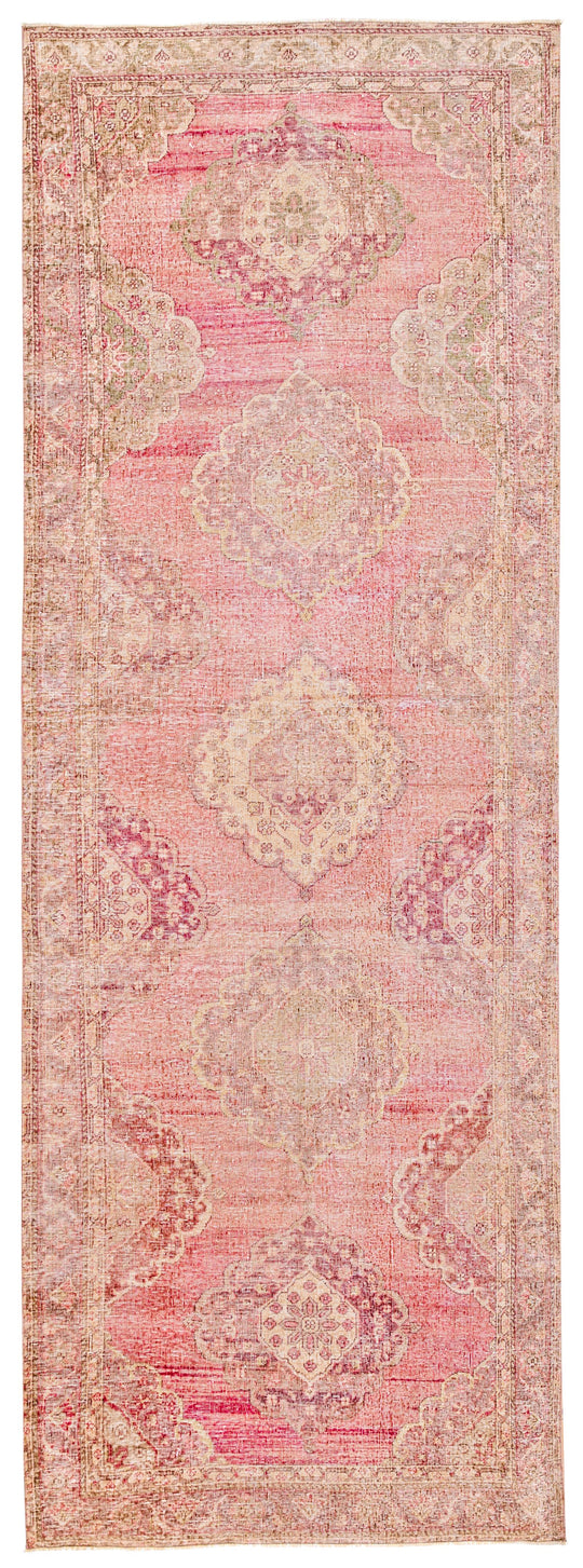 5x13 Red and Brown Turkish Tribal Runner