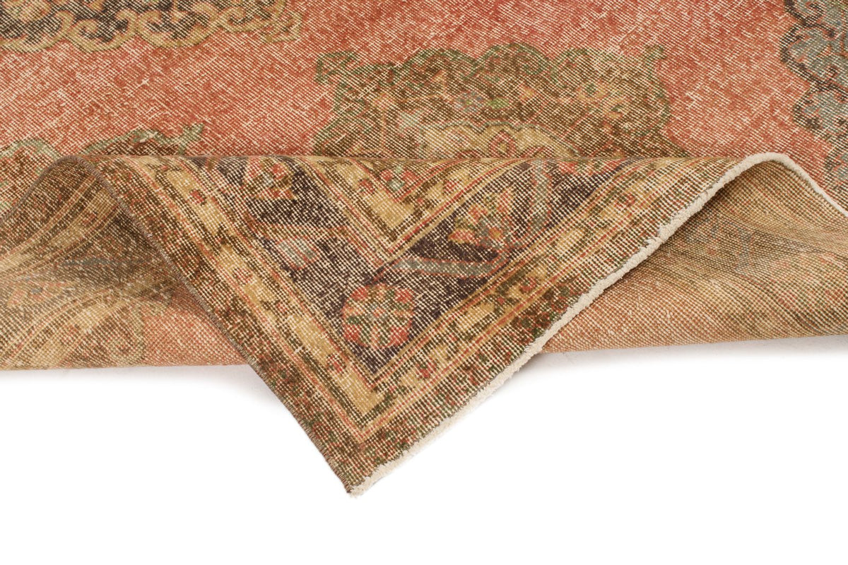 5x12 Red and Brown Turkish Tribal Runner