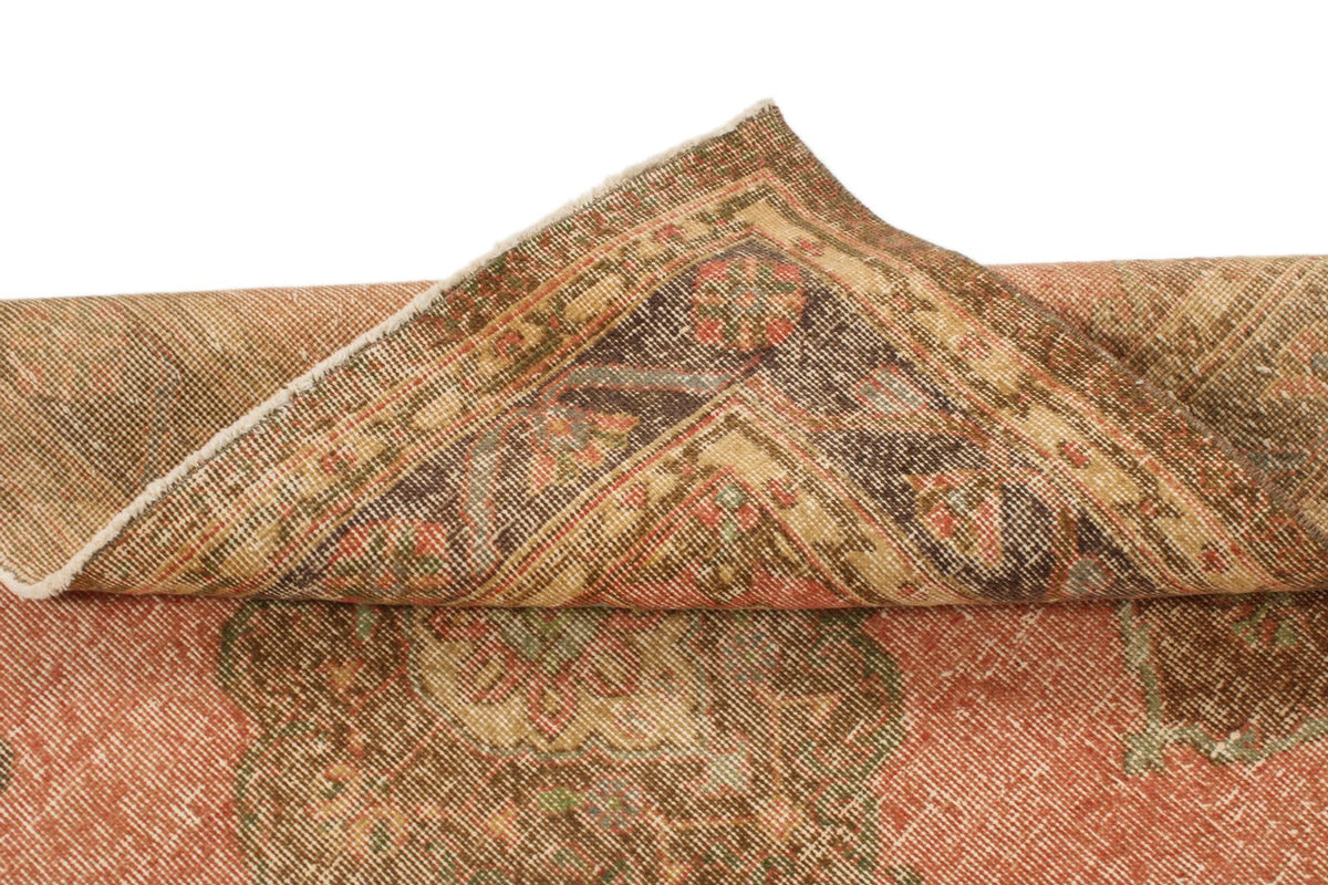 5x12 Red and Brown Turkish Tribal Runner