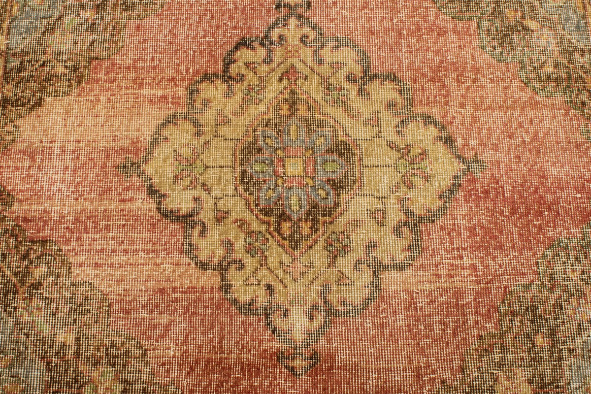 5x12 Red and Brown Turkish Tribal Runner