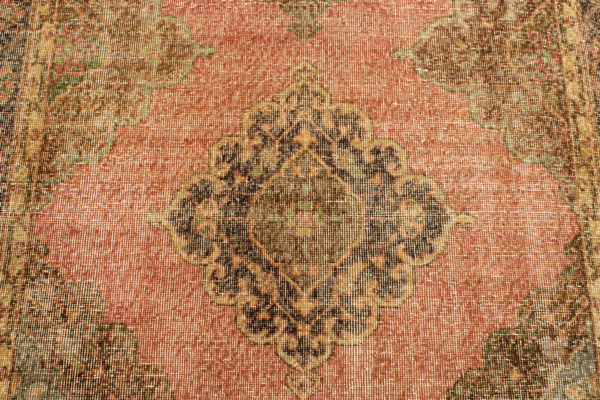 5x12 Red and Brown Turkish Tribal Runner