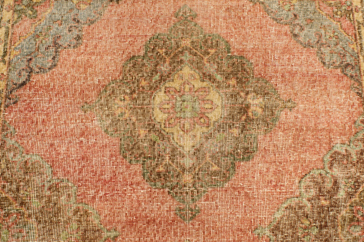 5x12 Red and Brown Turkish Tribal Runner