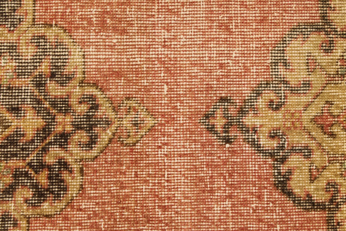 5x12 Red and Brown Turkish Tribal Runner