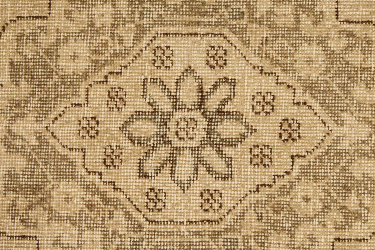 5x13 Ivory and Blue Turkish Tribal Runner