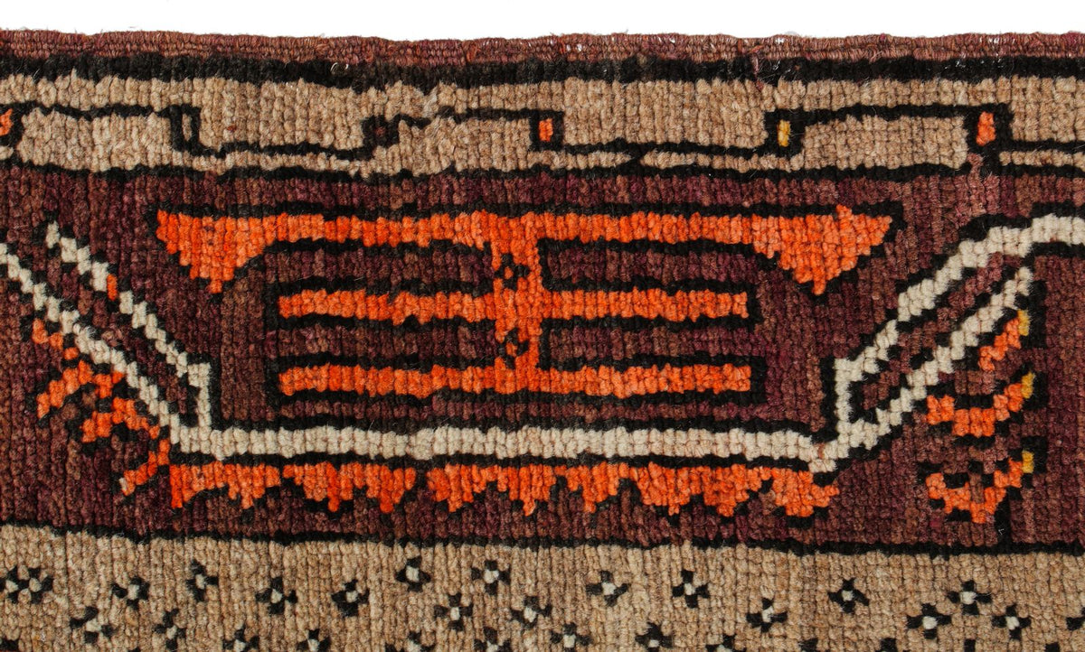 6x13 Camel and Brown Turkish Tribal Runner