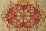 3x12 Ivory and Rust Turkish Tribal Runner