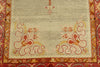 3x12 Ivory and Rust Turkish Tribal Runner