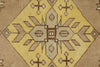 4x11 Beige and Yellow Turkish Tribal Runner