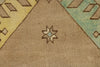 4x11 Beige and Yellow Turkish Tribal Runner