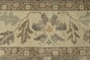 12x16 Gray and Ivory Turkish Oushak Rug