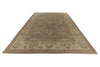 12x16 Gray and Ivory Turkish Oushak Rug