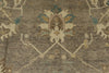 12x16 Gray and Ivory Turkish Oushak Rug