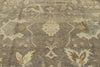 12x16 Gray and Ivory Turkish Oushak Rug