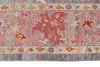 9x11 Purple and Pink Turkish Oushak Rug