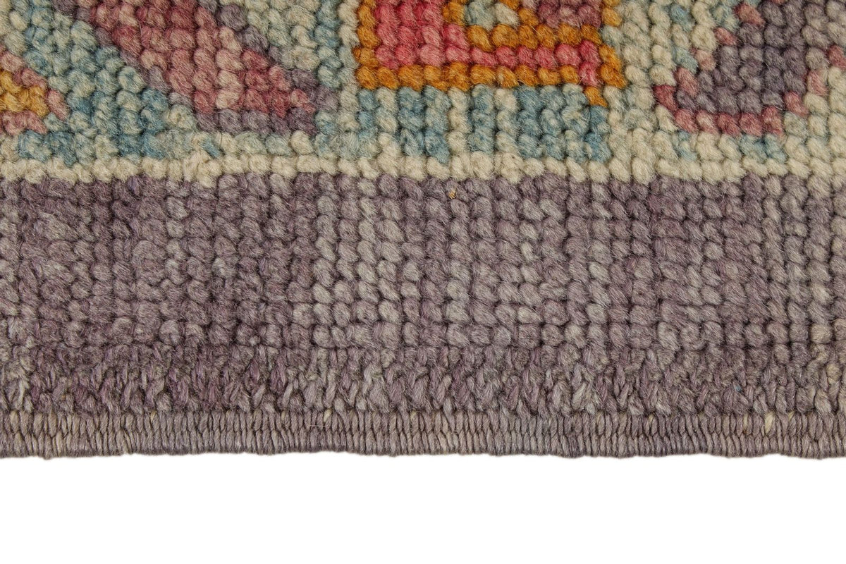 10x12 Purple and Pink Turkish Oushak Rug