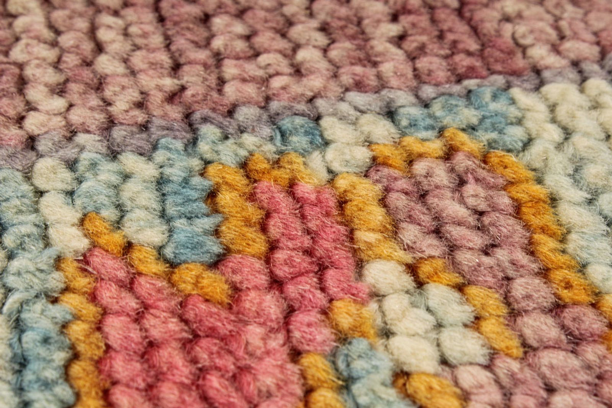 10x12 Purple and Pink Turkish Oushak Rug