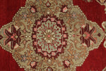 4x10 Red and Ivory Turkish Tribal Runner