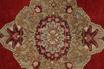 4x10 Red and Ivory Turkish Tribal Runner