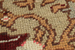 4x10 Red and Ivory Turkish Tribal Runner
