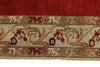 4x10 Red and Ivory Turkish Tribal Runner