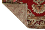 4x10 Red and Ivory Turkish Tribal Runner