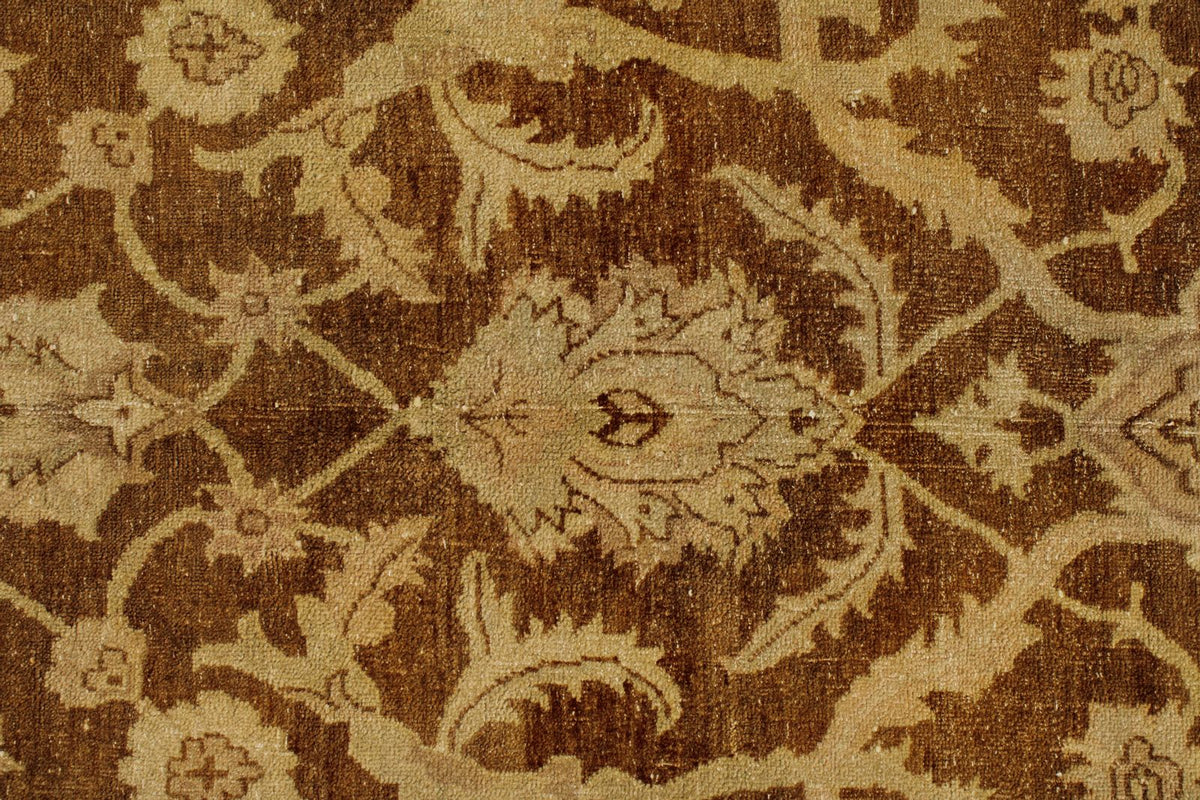 14x21 Red and White Turkish Oushak Rug