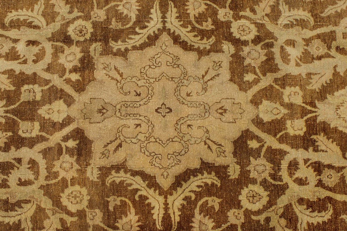 14x21 Red and White Turkish Oushak Rug